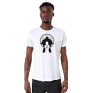 Tshirthane P21145S734 Bisiklet Yaka Beyaz Erkek T-shirt