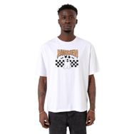 Tshirthane P21248S5063 Halloween Mickey Ghost Oversize Erkek Beyaz T-shirt