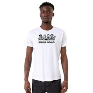 Tshirthane P21372S6034 Bisiklet Yaka Beyaz Erkek T-shirt