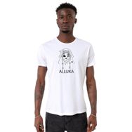 Tshirthane P21510S6441 Bisiklet Yaka Beyaz Erkek T-shirt