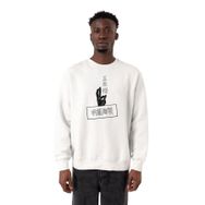 Tshirthane P21662S9648 Beyaz Erkek Sweatshirt