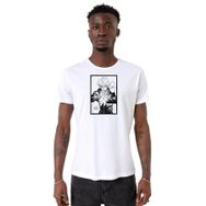 Tshirthane P21712S1669 Bisiklet Yaka Beyaz Erkek T-shirt