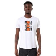 Tshirthane P21876S7558 Bisiklet Yaka Beyaz Erkek T-shirt