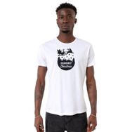 Tshirthane P21905S3132 Bisiklet Yaka Beyaz Erkek T-shirt