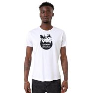 Tshirthane P21905S3132 Bisiklet Yaka Beyaz Erkek T-shirt