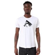 Tshirthane P22035S6355 Bisiklet Yaka Beyaz Erkek T-shirt