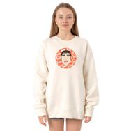 Tshirthane P22055S4513 Ekru Kadın Sweatshirt