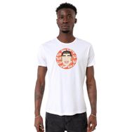 Tshirthane P22060S4268 Bisiklet Yaka Beyaz Erkek T-shirt