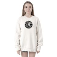 Tshirthane P22100S2710 Monsta X Monbebe Coffee 2ip Kadın Beyaz Sweatshirt