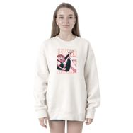 Tshirthane P22230S6843 My Hero Academia Uravity Minimal Beyaz 2ip Kadın Beyaz Sweatshirt
