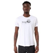 Tshirthane P22372S6895 Bisiklet Yaka Beyaz Erkek T-shirt