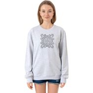 Tshirthane P22515S3853 Relic Fragment Grimelanj 2ip Kadın Sweatshirt