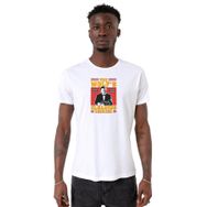 Tshirthane P22592S7764 Bisiklet Yaka Beyaz Erkek T-shirt