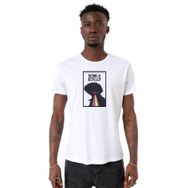 Tshirthane P22748S3601 Bisiklet Yaka Beyaz Erkek T-shirt