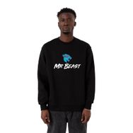Tshirthane P22825S4672 Siyah Erkek Sweatshirt