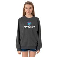 Tshirthane P22827S4610 Füme Kadın Sweatshirt