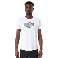 Tshirthane P22880S5201 Bisiklet Yaka Beyaz Erkek T-shirt