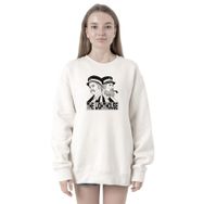 Tshirthane P23113S4816 The Lighthouse Baseball Beyaz 2ip Kadın Sweatshirt