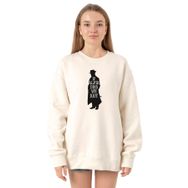 Tshirthane P23130S8502 Ekru Kadın Sweatshirt
