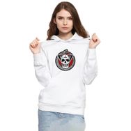 Tshirthane P23204S6321 The Purge The Forever Purge Beyaz 3ip Kapüşonlu Kadın Sweatshirt