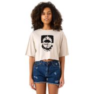 Tshirthane P23261S8895 The Umbrella Academy Dark Essential Bej Kadın Crop