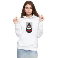 Tshirthane P23272S2708 The Umbrella Academy Rain Logo 3ip Kapşonlu Kadın Beyaz Sweatshirt