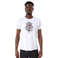 Tshirthane P23679S5678 Bisiklet Yaka Beyaz Erkek T-shirt