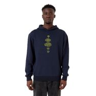 Tshirthane P23717S8249 Beyblade Pieces Green Lacivert 3 ip Kapşonlu Erkek Sweatshirt