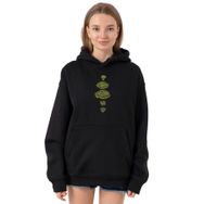 Tshirthane P23718S6149 Beyblade Pieces Green 3 ip Kapüşonlu Kadın Sweatshirt