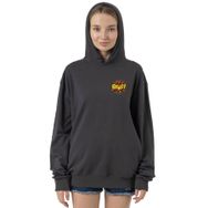 Tshirthane P23732S6274 Big Bang Theory Bang Logo Füme 2 ip Kapüşonlu Kadın Sweatshirt