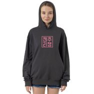 Tshirthane P23751S5034 Blackpink JenChooLiChaeng Hangul Füme 2 ip Kapüşonlu Kadın Sweatshirt