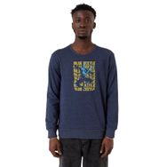 Tshirthane P23835S4737 Blue Beetle Lettern İndigo 2ip Erkek Sweatshirt