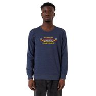 Tshirthane P23944S6119 Cobra Kai All Valley Karate Championship 1984 İndigo 2ip Erkek Sweatshirt