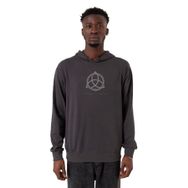 Tshirthane P23959S607 Dark Everything Is Connected Füme 2 ip Kapüşonlu Erkek Sweatshirt