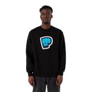 Tshirthane P24057S7106 Siyah Erkek Sweatshirt