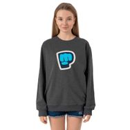 Tshirthane P24063S7509 Füme Kadın Sweatshirt