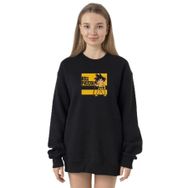 Tshirthane P24126S355 Siyah Kadın Sweatshirt