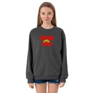 Tshirthane P24202S1423 Füme Kadın Sweatshirt