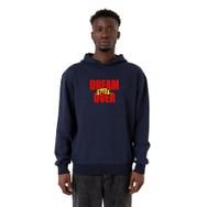 Tshirthane P24205S8802 Dream Still Over Lacivert 3 ip Kapüşonlu Erkek Sweatshirt