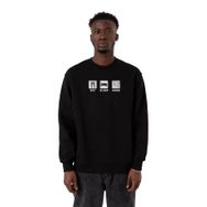 Tshirthane P24239S762 Siyah Erkek Sweatshirt