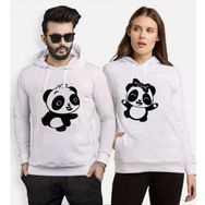 Tshirthane Panda Dans 2'li Sevgili Sweatshirt