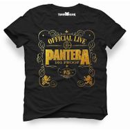 Tshirthane Pantera 101 Proof Siyah Erkek T-shirt