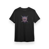 Tshirthane Shadow and Bone Inferni Siyah Kısa Kol Erkek T-shirt