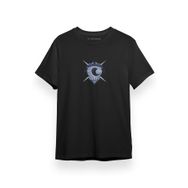 Tshirthane Shadow and Bone Tidemaker Siyah Kısa Kol Erkek T-shirt