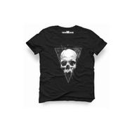 Tshirthane Skull Triangle Siyah Erkek T-shirt