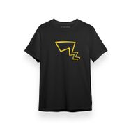 Tshirthane Tail Siyah Kısa Kol Erkek T-shirt