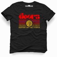 Tshirthane The Doors Riders On The Storm Siyah Erkek T-shirt