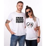 Tshirthane The Man Bump 2'li Sevgili T-shirt