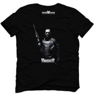 Tshirthane The Punisher War Zone Siyah Erkek T-shirt