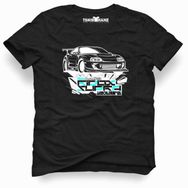 Tshirthane Toyota Supra jza80 Siyah Erkek T-shirt